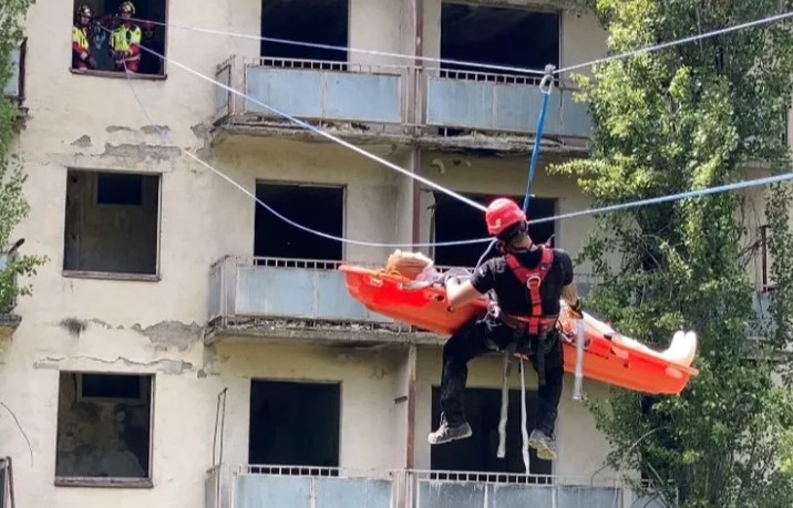 Konya İtfaiyesi, Gürcistan’da Arama Kurtarma Eğitimi Verdi